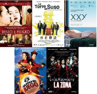 Estrenos DVD del 10 al 16 de Mayo de 2008