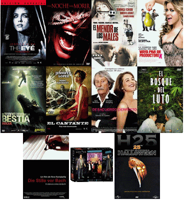 Estrenos DVD del 4 al 10 de Octubre de 2008