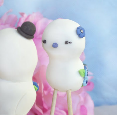 purple clay penguin wedding cake toppers purple clay penguin wedding cake toppers