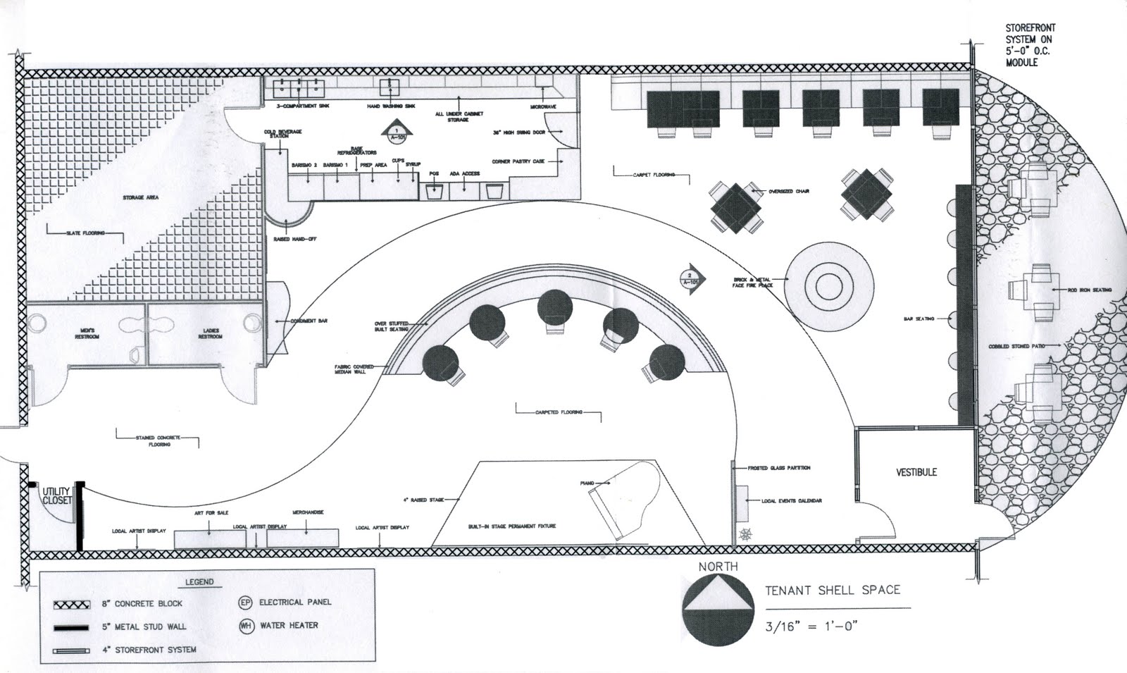 Coffee Shop Floor Plan Layout Interior Design Ideas