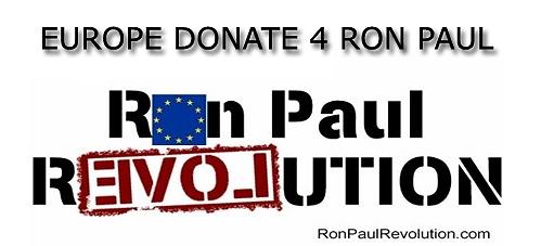 EUROPE DONATE 4 RON PAUL