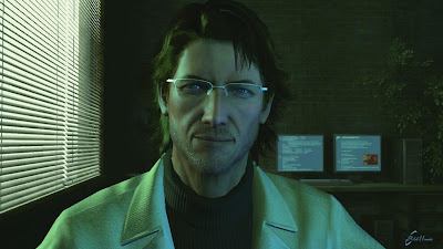 Otacon from Metal Gear Solid 4: Observe the Facial Rendering
