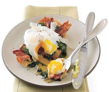 [Epicurious.com+Poached+Egg+Crostone+with+Wilted+Spinach+&+Bacon+.jpg]