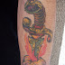 Two for Tattoosday: A Break-Up Tattoo and Some European Tribals