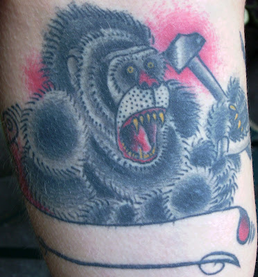 tattoosday a tattoo blog john paul u0027s gorilla tattoo recalls the tattoosday a tattoo blog john paul u0027s gorilla tattoo recalls the