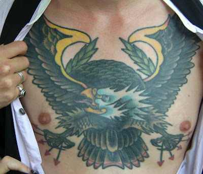 Golden Eagle Tattoo Santa Barbara, 