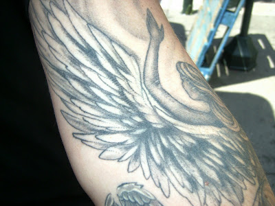 Kevin is particularly happy with the detail in the wings and the angel 