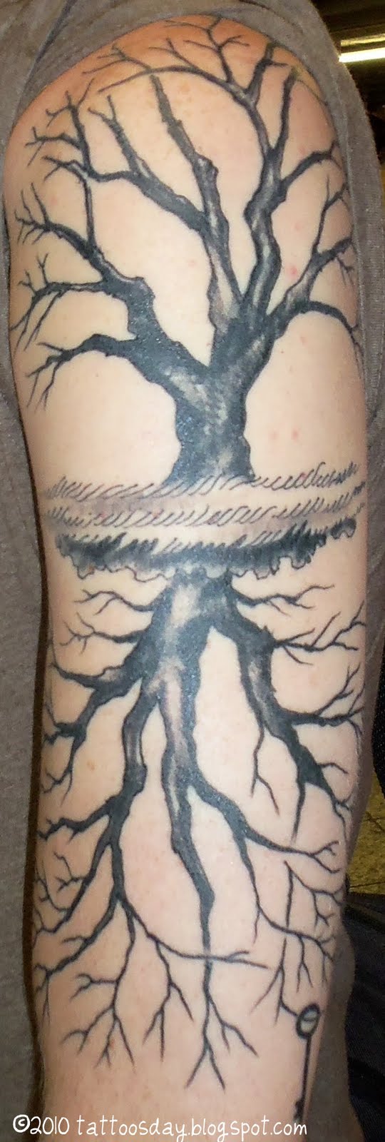 Tree+roots+tattoo+designs