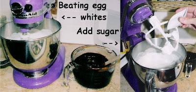 Beating egg whites