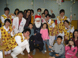 與三軍總醫院住院小朋友共渡聖誕佳節!