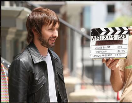 James Hillier Blount ( L )