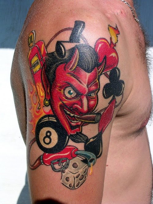 Angel Devil Tattoos Demon Tattoos Horror Tattoos Death Tattoos
