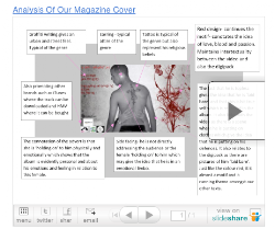 Magazine Advert Analysis