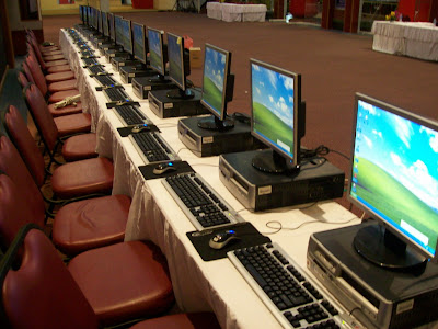เช่าคอมพิวเตอร์ จำนวน 20 เครื่อง ติดตั้งที่ BCC Hall สวนลุมไนท์บาซาร์ งานพันธกิจชีวิตมหัศจรรย์