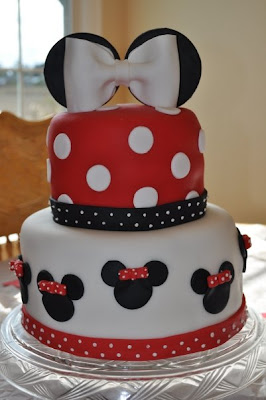 Minnie Mouse Birthday Cake on Peach Of Cake  Minnie Mouse Birthday Cake