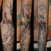 Horimitsu TATTOO work today のざらし