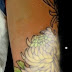 Japanese TATTOO Horimitsu style 新規 菊水と金魚 kikusui and goldfish