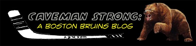 Caveman Strong:  A Boston Bruins Blog