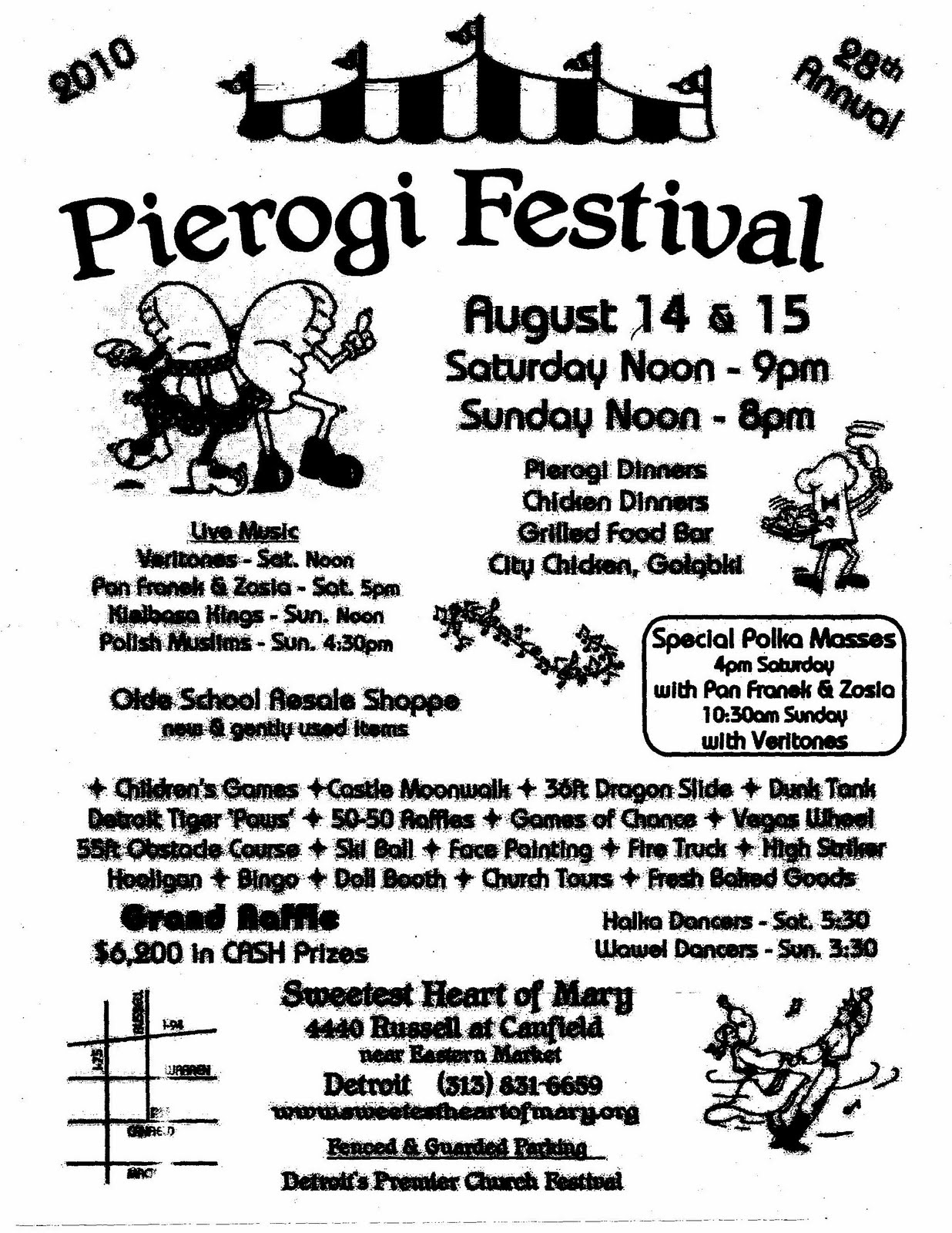MOTORCITYBLOG PHOTOS Sweetest Heart of Mary Pierogi Festival