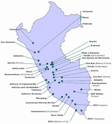 Mapa De Las Riquezas Minerales De Venezuela