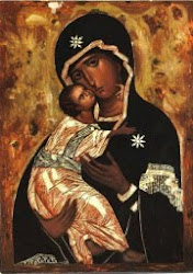 Most Holy Theotokos, intercede on our behalf.