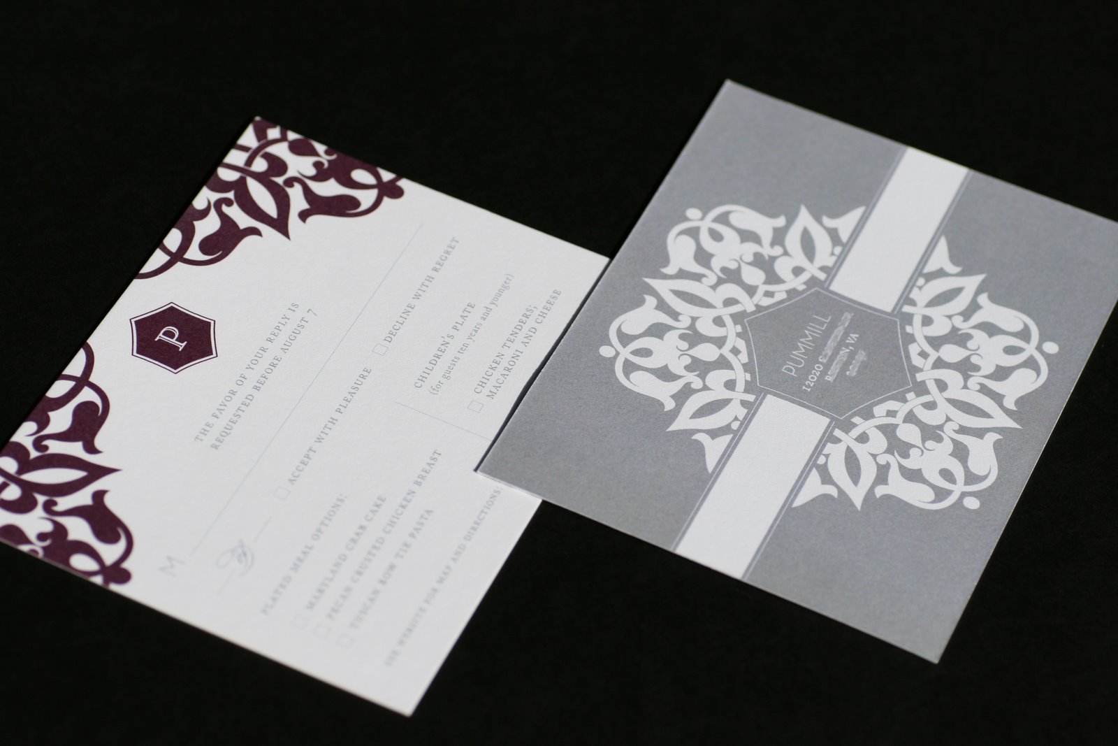 Wedding Response Postcard