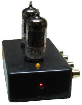12AU7 Tube Preamplifier Project