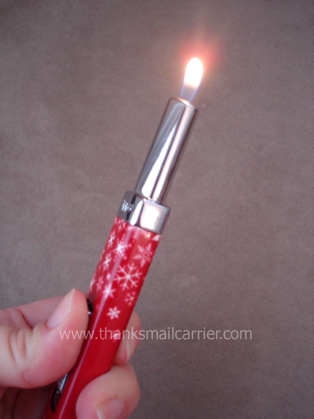 Thanks, Mail Carrier Checking Our List Warm Up Your Holidays with