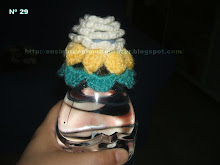 PAP-TAMPA DE CROCHE PARA GARRAFA 2º PARTE POR MARY