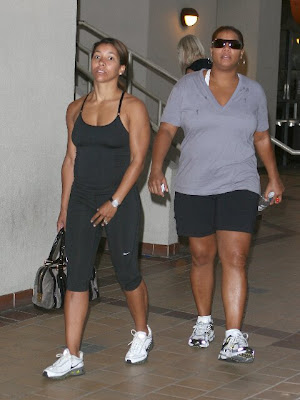 ITS ALL A WORKOUT FOR QUEEN LATIFAH