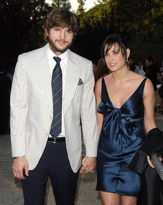 Sexy Hollywood star Demi Moore and Hubby Ashton Kutcher are slamming 