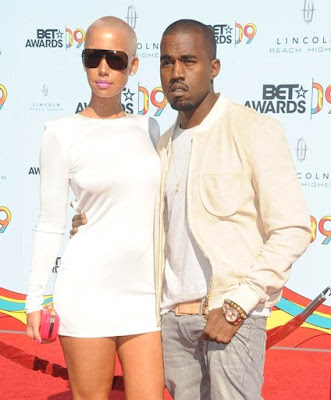 Amber Rose With Kanye West
