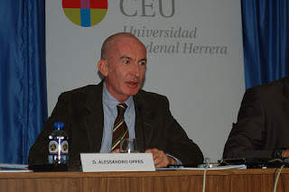 Alessandro Oppes en las III Jornadas de Periodismo Digital, Elche