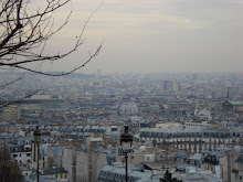 Pariisi Montmartrelta kuvattuna