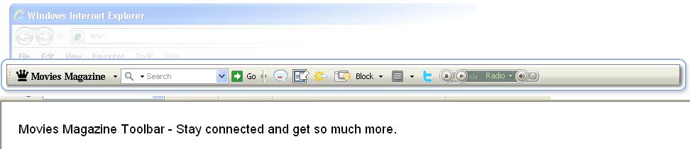 Movies Magazine Toolbar