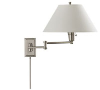 Crate & Barrel Swing Arm Wall Sconce