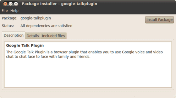 Chat ubuntu google [Bug 459788]