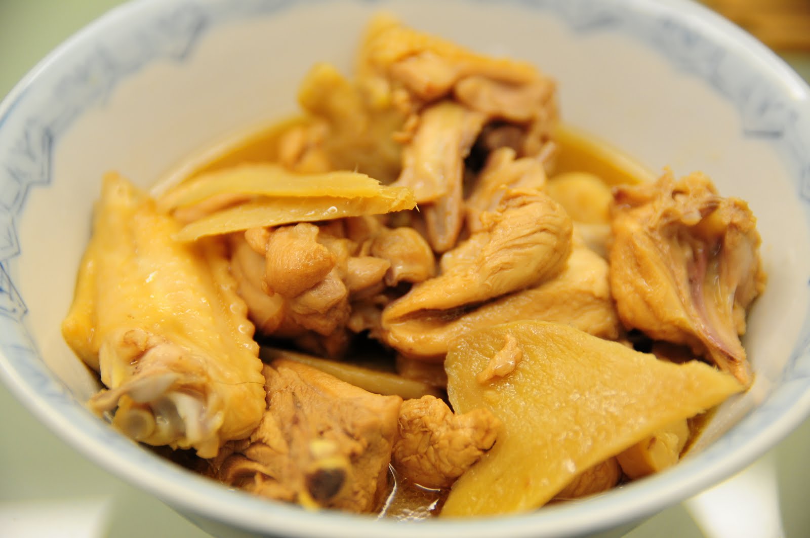 A Little of Everything Rice Wine Ginger Chicken