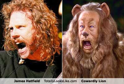 looks like Cowardly Lion
