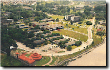 Vista aérea da UFPA - campus do Guamá