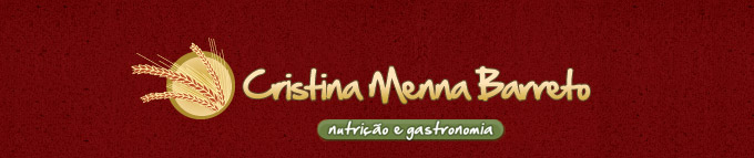 Cristina Menna Barreto - Nutrição e Gastronomia