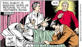 Donna is unable to accept the Aldo Award because she died.