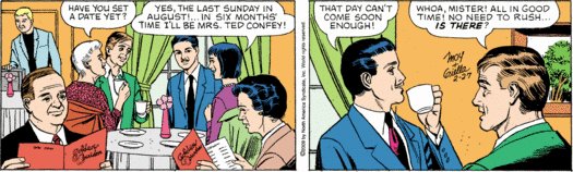Just try booking a church on a Sunday.