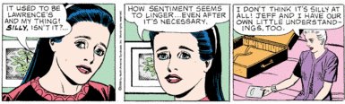 'Understandings' like dating powerful town councilmen, while Jeff begs forgiveness.