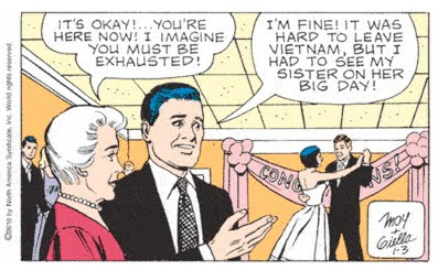 And did you notice your father is dancing without Citizen Cane? I thought it would be a bigger deal.