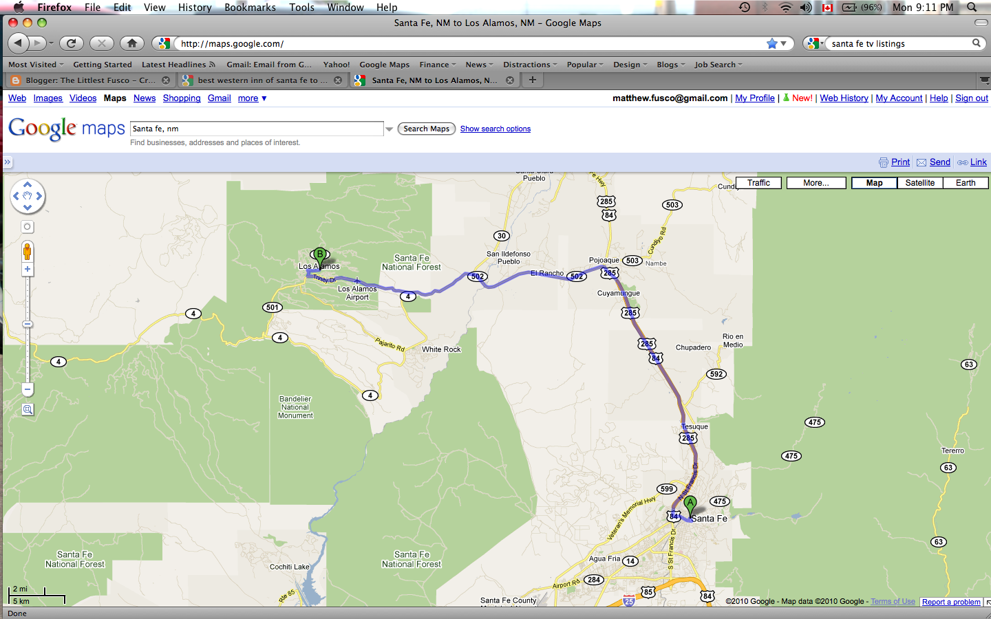 The Littlest Fusco Day 21 Santa Fe & Los Alamos
