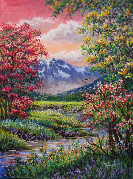 fawn's paintings winter ends