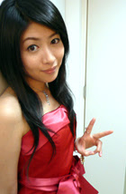 Chihara Minori before a photo-shoot on Tuesday Chihara Minori before a photo-shoot on Tuesday