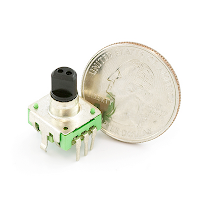 Hardware Hacks: Using a quadrature encoder (rotary switch) with Arduino image.