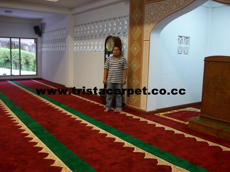 KARPET SAJADAH HANDMADE CUSTOMIZED